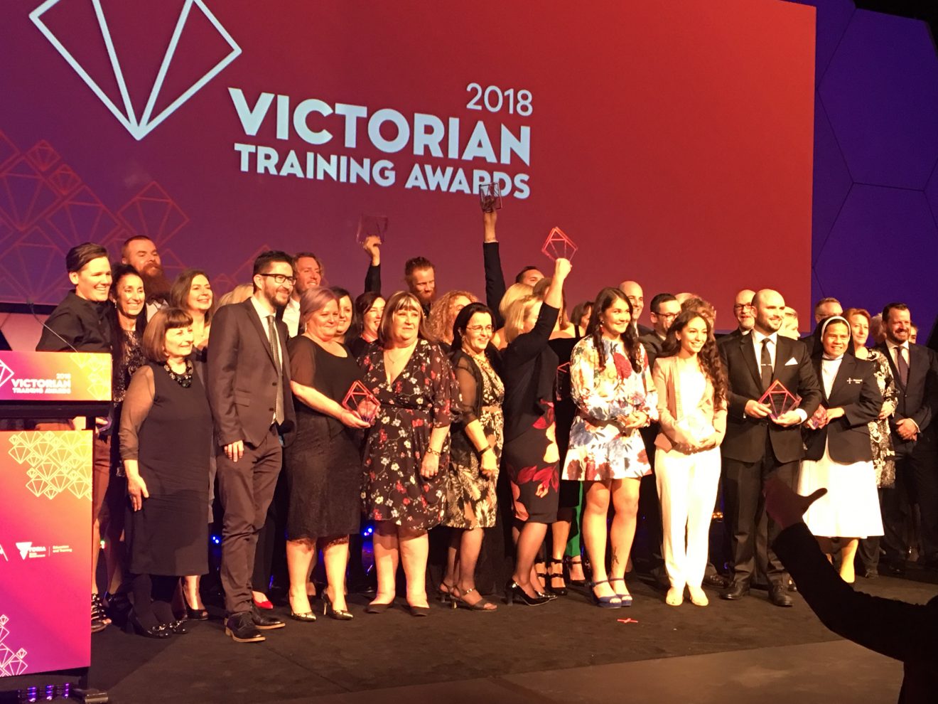 2018 Victorian Training Awards Winners