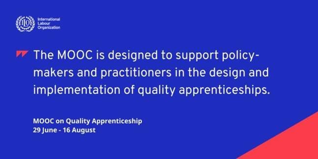 ILO Launch MOOC on Quality Apprenticeships